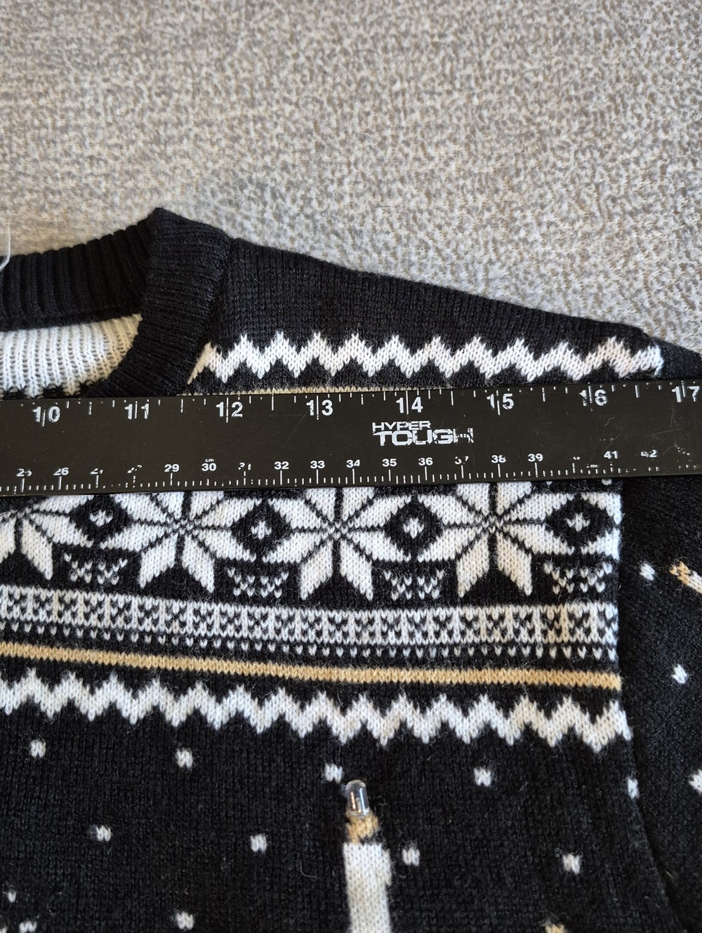 Harry Potter Hogwart Night Ugly Christmas Sweater Light Up Embroidered - Picture 6 of 9
